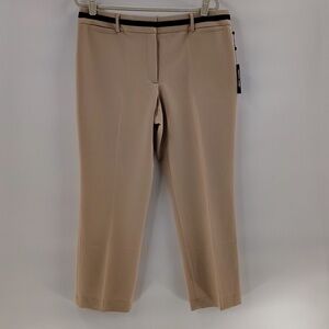 Tommy Hilfiger Bristol Slim Ankle Pants Size 14 Sand Tan NWT